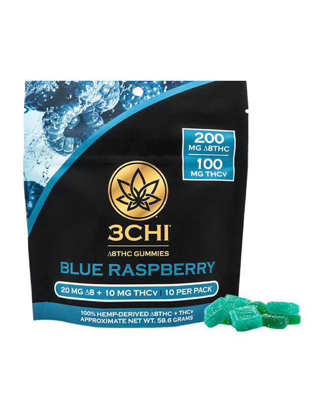 3 CHI Delta 8 THCv Gummies 10pk
